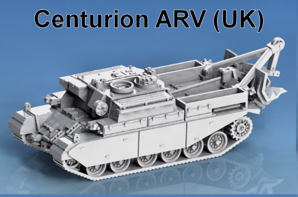 Picture of 1:87 Scale - Centurion ARV - Skirts, Early