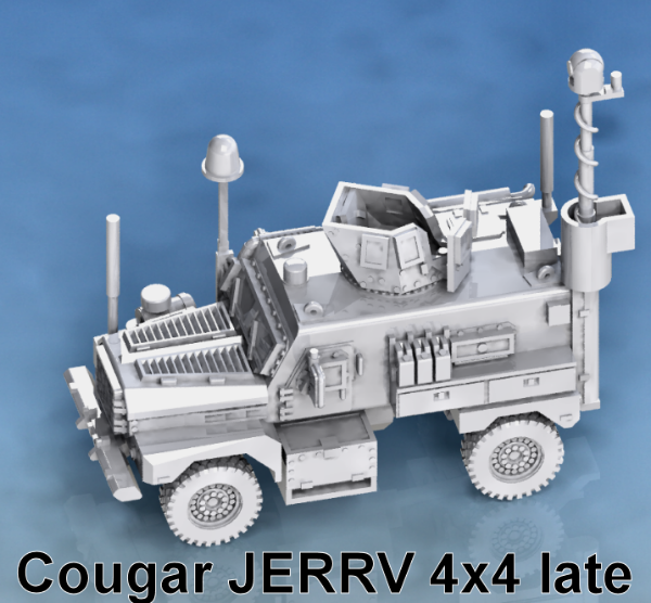 Picture of 1:87 Scale - Cougar 4x4 Jerrv Late, Jerrv Extended, Dome Extended