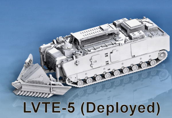 Picture of 1:72 Scale - LVTE-5 - Plow Open (Deployed)