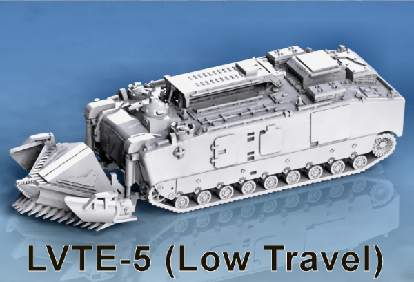 Picture of 1:100 Scale - LVTE-5 - Plow Low Travel