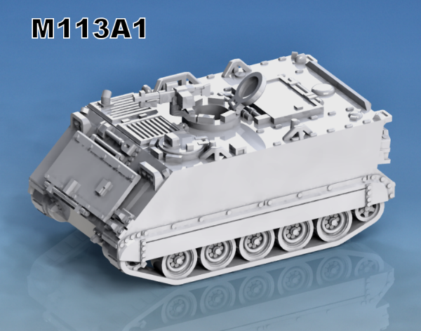 Picture of 1:72 Scale - M113A1 - Cupola Open, 50cal MG