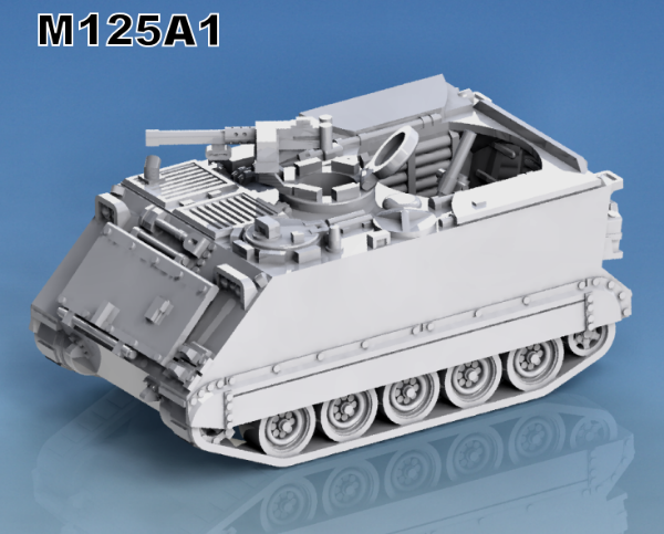 Picture of 1:87 Scale - M125A1 - Cupola Open