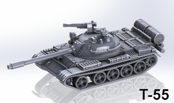 Picture of 1:100 Scale - T-55