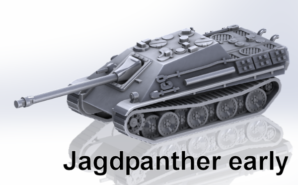 Picture of 1:100 Scale - Jagdpanther - Early