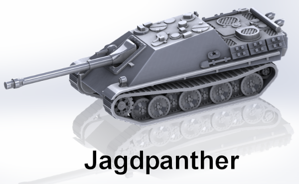 Picture of 1:100 Scale - Jagdpanther - Late