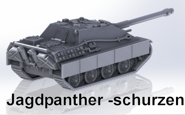 Picture of 1:100 Scale - Jagdpanther - Late, Schurzen