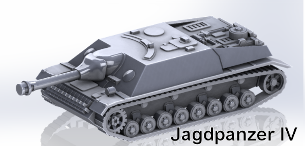 Picture of 1:100 Scale - Jagdpanzer IV - Open idler