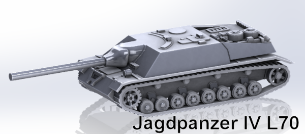 Picture of 1:72 Scale - Jagdpanzer IV L70 - Late, Open Idler