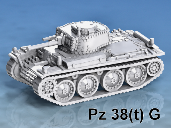 Picture of 1:87 Scale - Pzkpfw 38(t) Ausf G