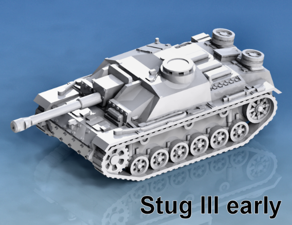 Picture of 1:100 Scale - Stug IIIG - Early