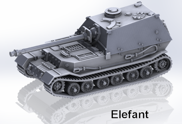 Picture of 1:87 Scale - Elefant