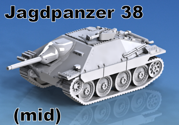 Picture of 1:87 Scale - Jagdpanzer 38 Hetzer - Mid