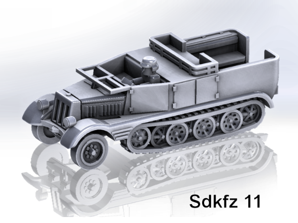 Picture of 1:87 Scale - Sdkfz 11 - Window Down