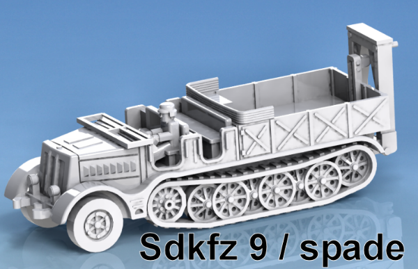 Picture of 1:72 Scale - Sdkfz 9 Famo With Simple Spade