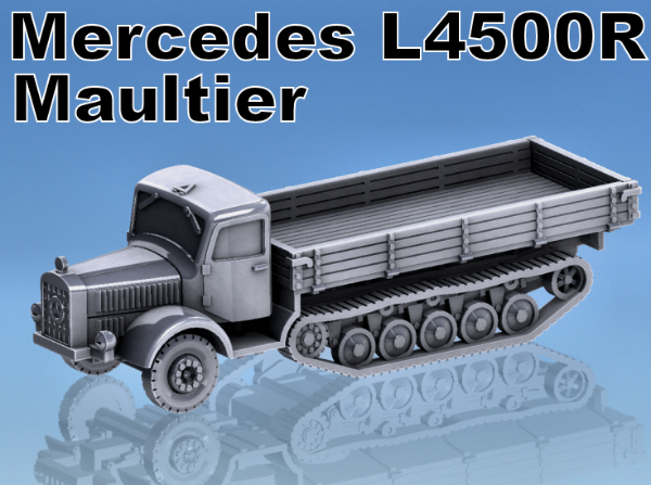 Picture of 1:72 Scale - Mercedes L4500R Maultier