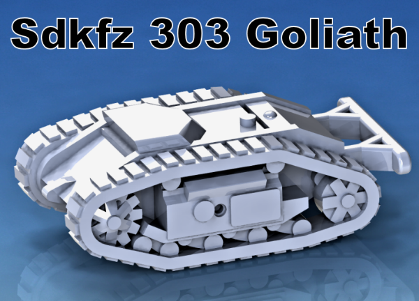 Picture of 1:100 Scale - Sdkfz 303 Goliath (Petrol)
