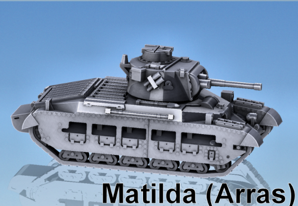 Picture of 1:72 Scale - Matilda II (BEF)