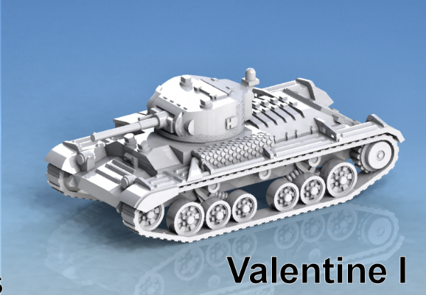Picture of 1:100 Scale - Valentine I