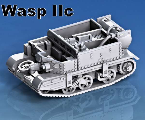 Picture of 1:100 Scale - Carrier Wasp IIC - Rivets