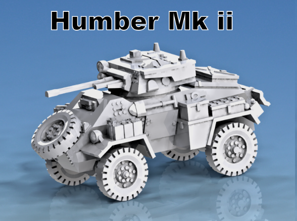 Picture of 1:72 Scale - Humber MkII Armoured Car