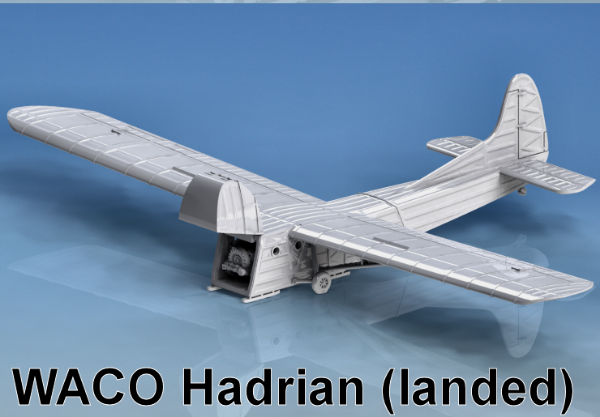 Picture of 1:100 Scale - Waco Hadrian CG-4 - Nose Open