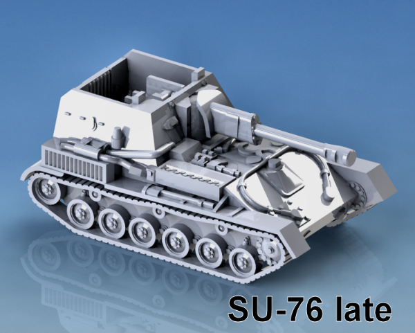 Picture of 1:87 Scale - SU-76M - Late