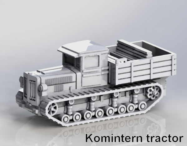 Picture of 1:72 Scale - Komintern Tractor