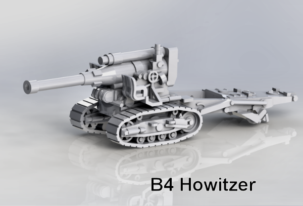 Picture of 1:72 Scale - B-4 203mm Howitzer
