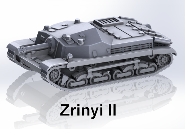 Picture of 1:87 Scale - Zrinyi II