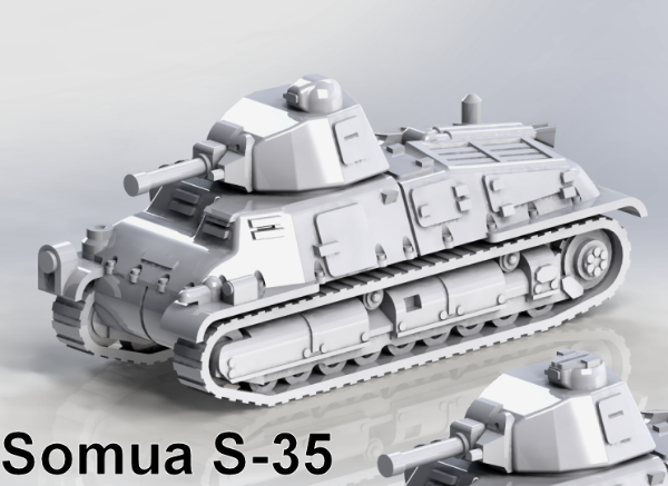 Picture of 1:100 Scale - Somua S35