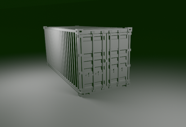 Picture of 1:100 Scale - ISO 20ft Container