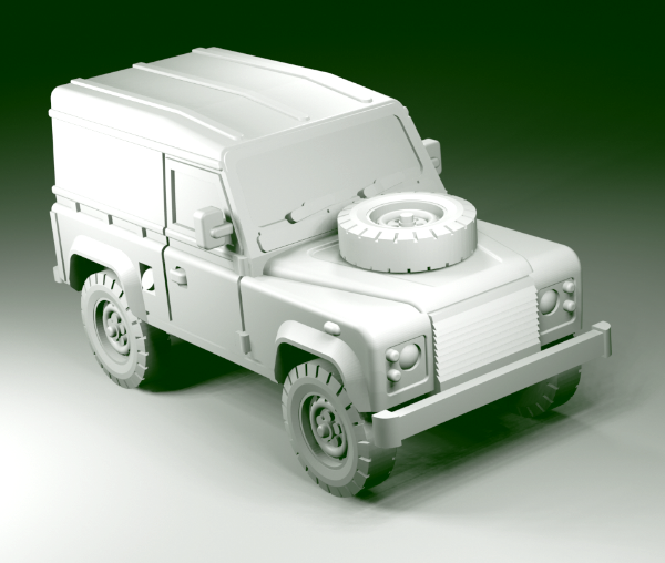 Picture of 1:87 Scale - Land Rover 90 Hardtop Civilian