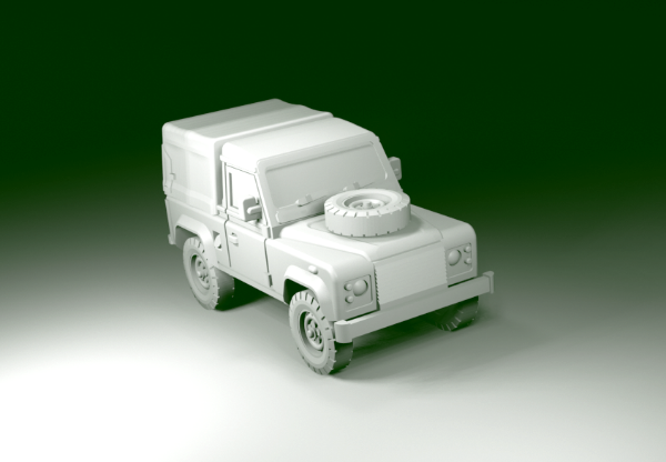Picture of 1:100 Scale - Land Rover 90 Truck Cab Civilian