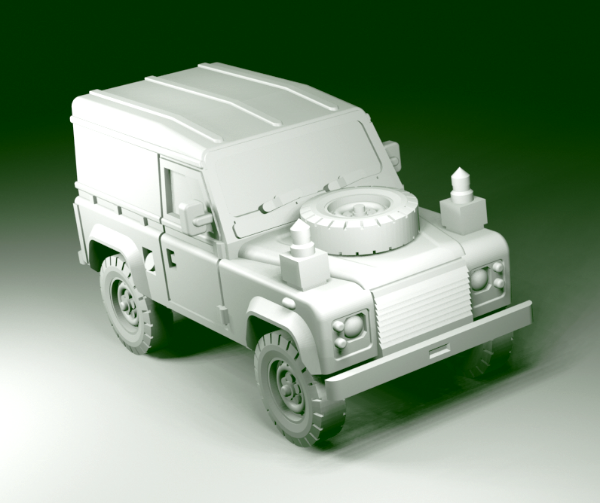 Picture of 1:72 Scale - Land Rover 90 Tul Hard Top FFR Early