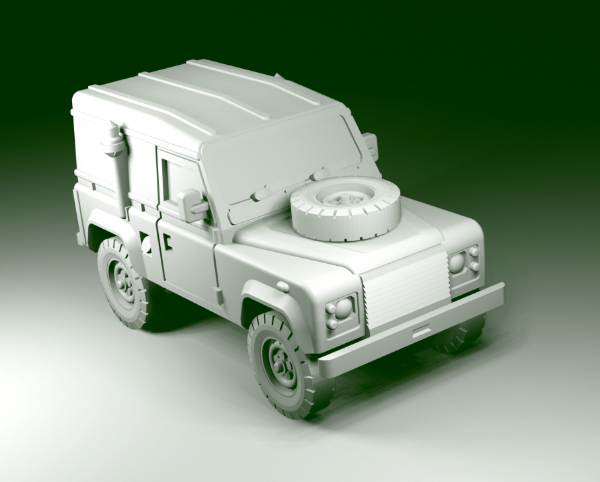 Picture of 1:87 Scale - Land Rover 90 TUL Hardtop FFR Late
