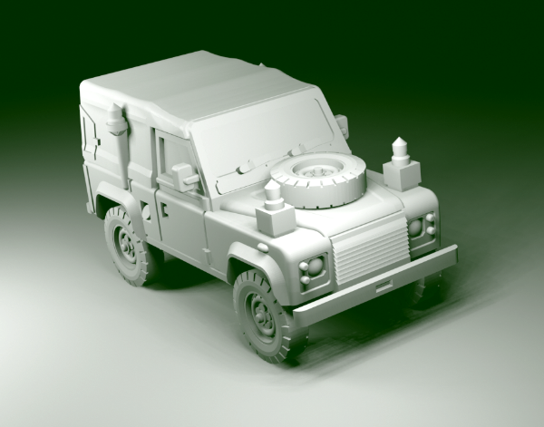 Picture of 1:87 Scale - Land Rover 90 TUL Soft Top FFR Both