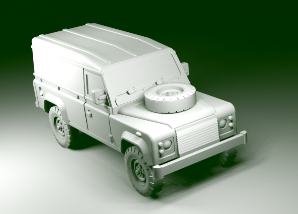 Picture of 1:87 Scale - Land Rover 110 Hardtop Civilian