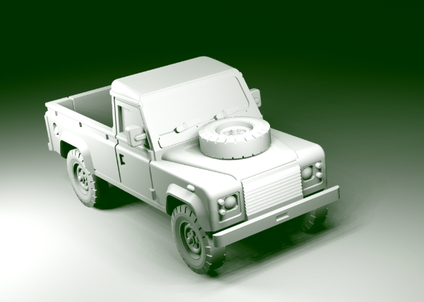 Picture of 1:100 Scale - Land Rover 110 Truck Cab