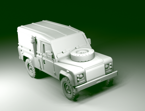 Picture of 1:72 Scale - Land Rover 110 TUM Hardtop FFR Late