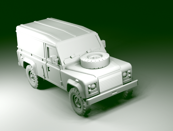 Picture of 1:100 Scale - Land Rover 110 TUM Hardtop