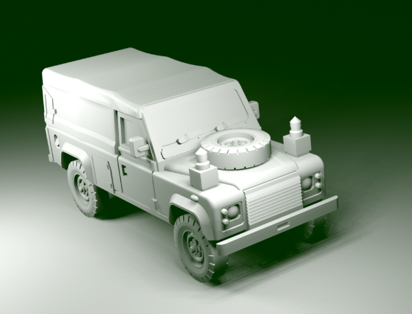 Picture of 1:100 Scale - Land Rover 110 TUM Soft Top FFR Early