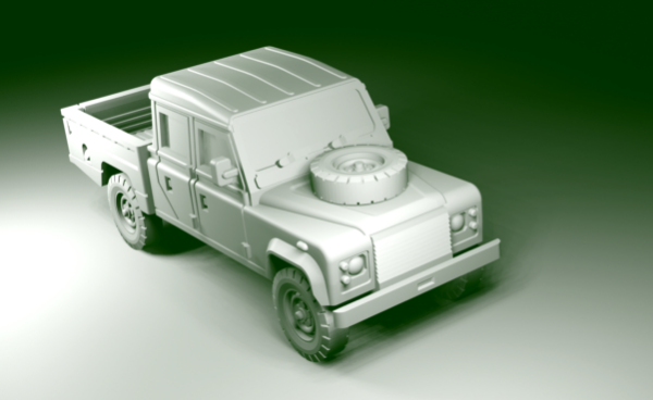 Picture of 1:100 Scale - Land Rover 127 Crew Cab