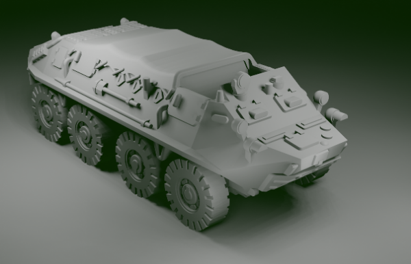 Picture of 1:100 Scale - BTR60P - Closed