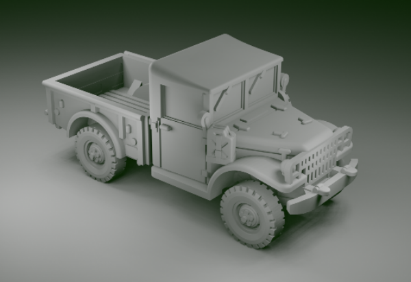 Picture of 1:87 Scale - Dodge M37 - No Winch