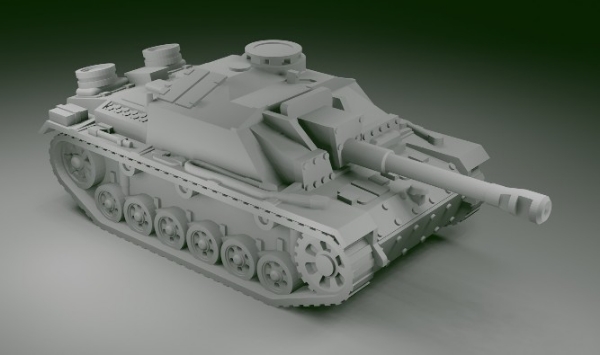 Picture of 1:100 Scale - Stug IIIG -V Early