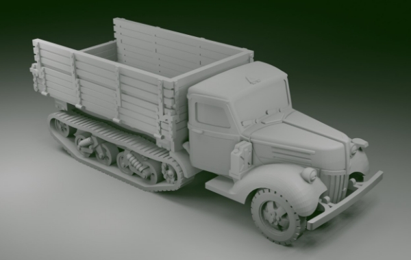 Picture of 1:72 Scale - Ford V3000 Maultier - Early - Extended