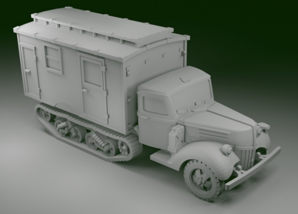 Picture of 1:100 Scale - Ford V3000 Maultier  - Early - Radio