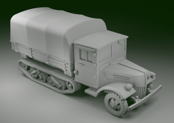 Picture of 1:100 Scale - Ford V3000 Maultier - Late - Closed