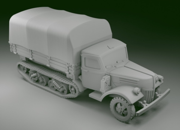 Picture of 1:100 Scale - Ford V3000 Maultier - Mid - Closed