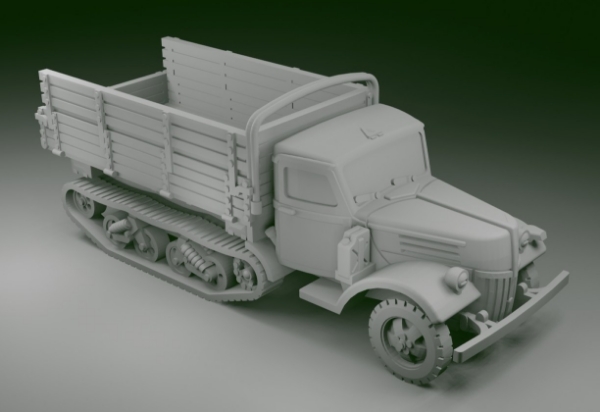Picture of 1:87 Scale - Ford V3000 Maultier - Mid - Extended - Rods
